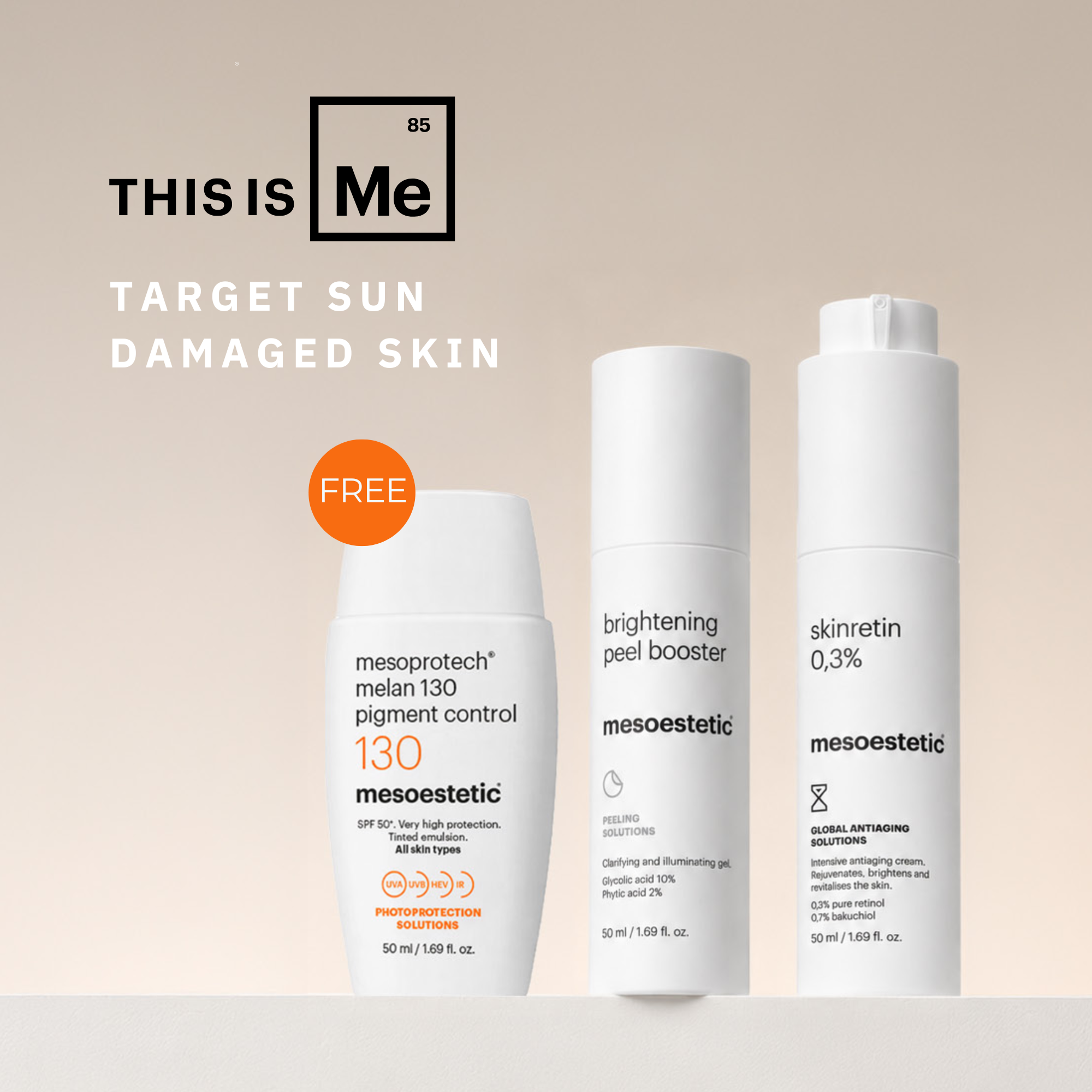 Sun Skin Damage Promo