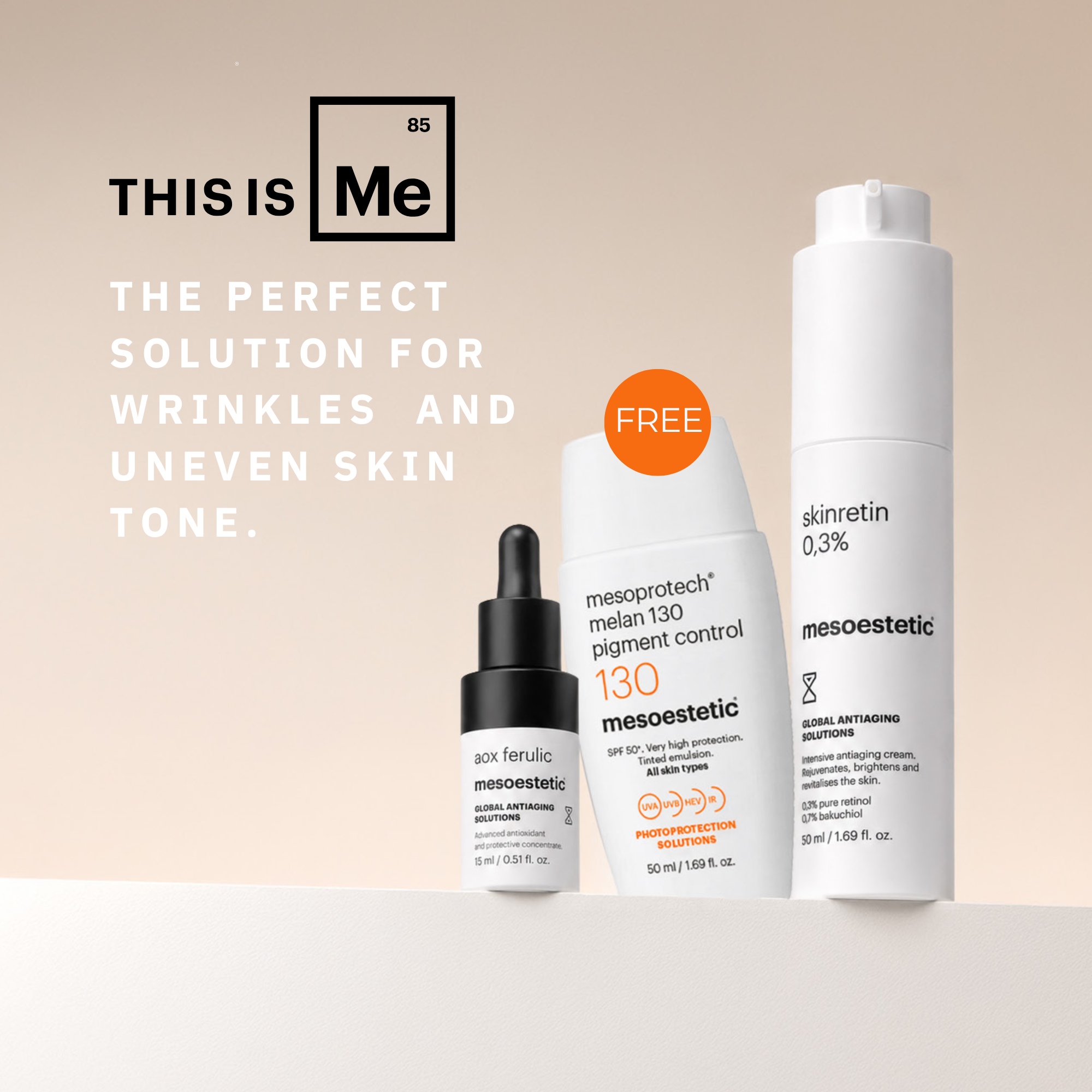 Wrinkles & Uneven Skin Tone Promo