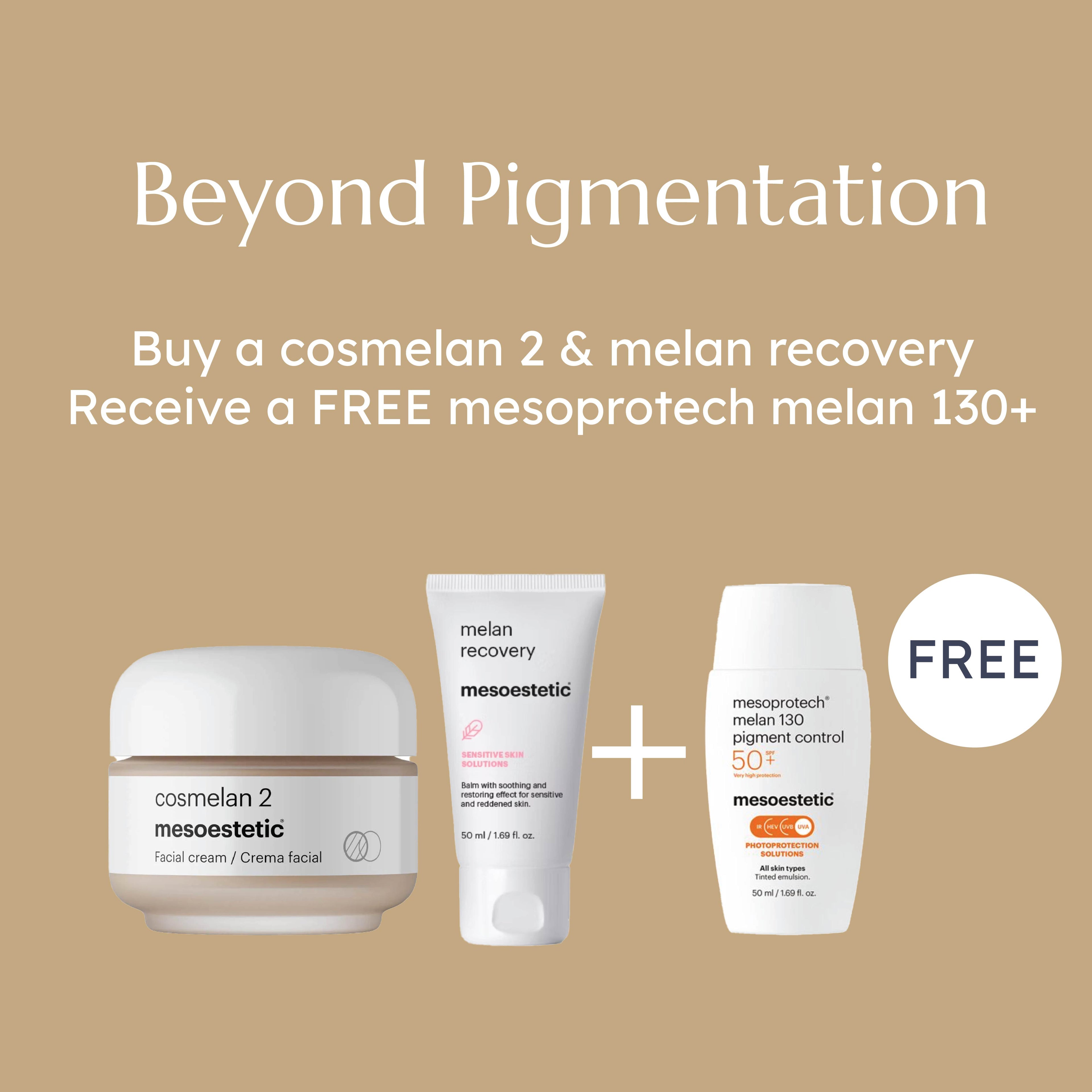 Cosmelan 2 & Melan Recovery + FREE Mesoprotech Melan 130+